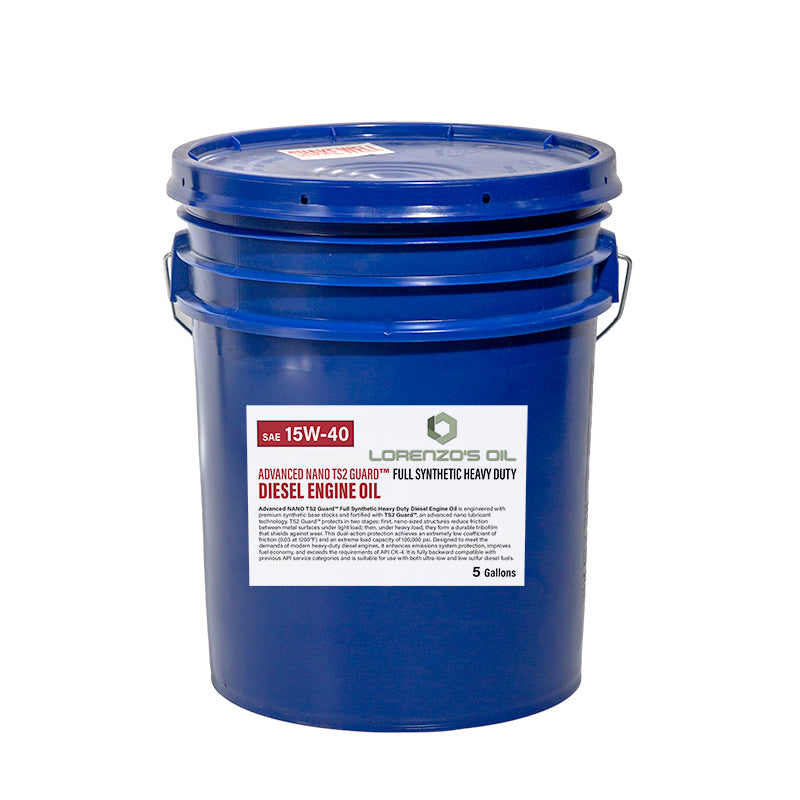 Lorenzo's Oil – 15W-40 DIESEL Advanced Nano TS2 Guard – Insane Diesel