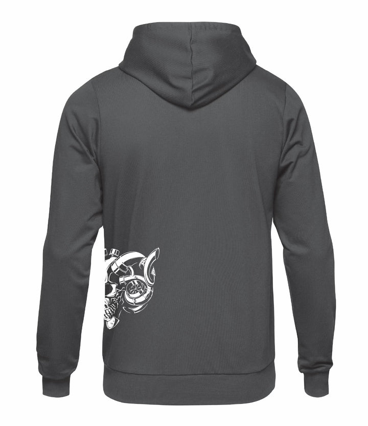 Insane Diesel Hoodie - Side Skull and Arm Logo