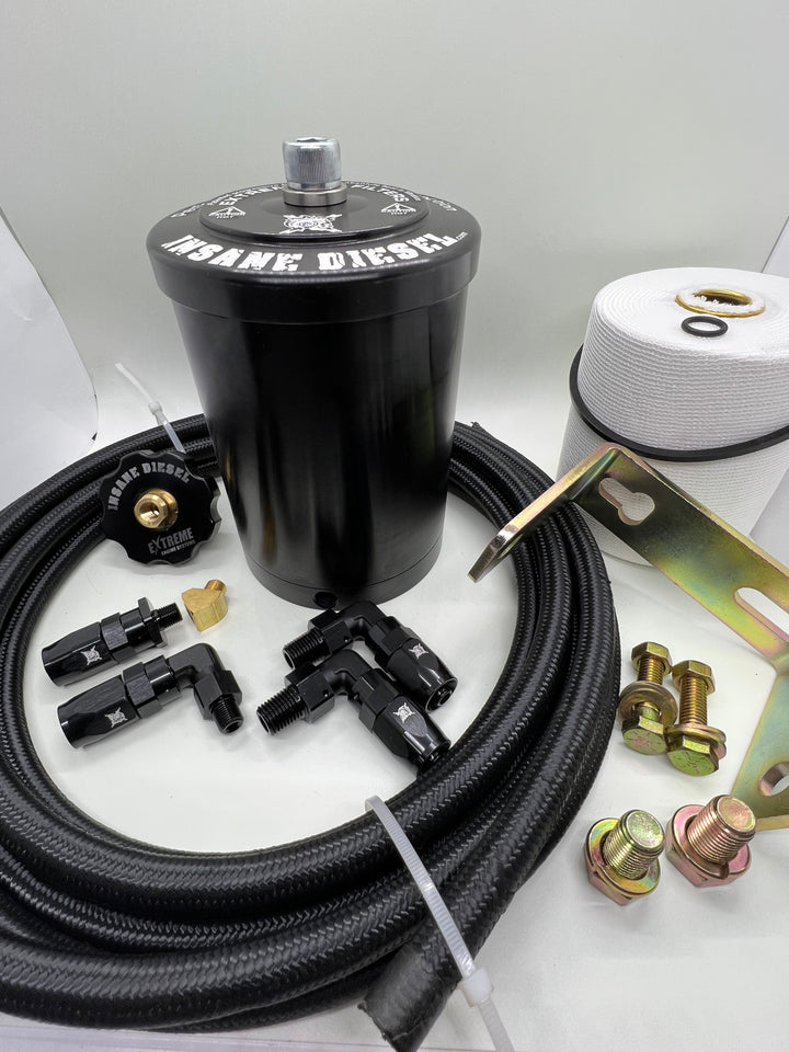 Dodge 6.7L Cummins Bypass Oil Filter Frame Mount Kit (2007 to 2024)