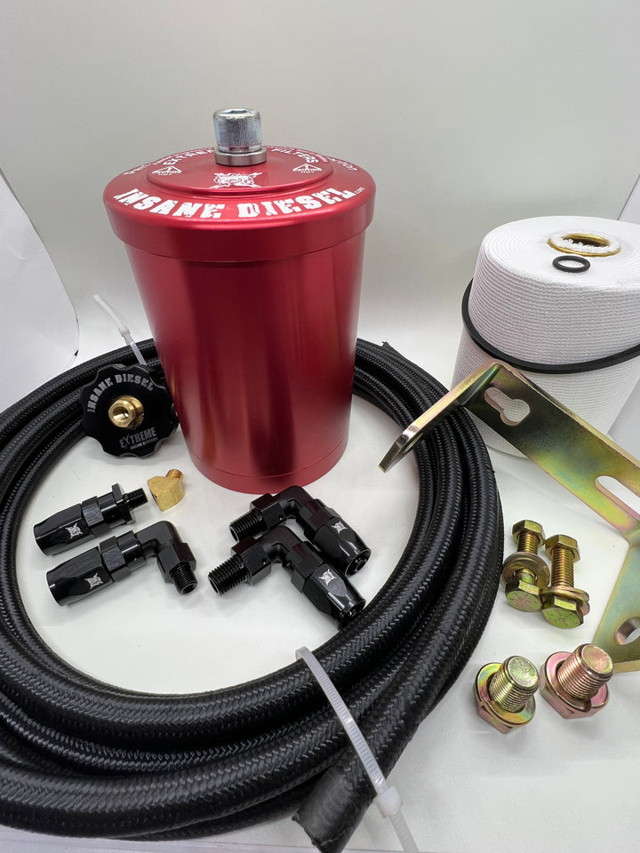 Dodge 6.7L Cummins Bypass Oil Filter Frame Mount Kit (2007 to 2024)