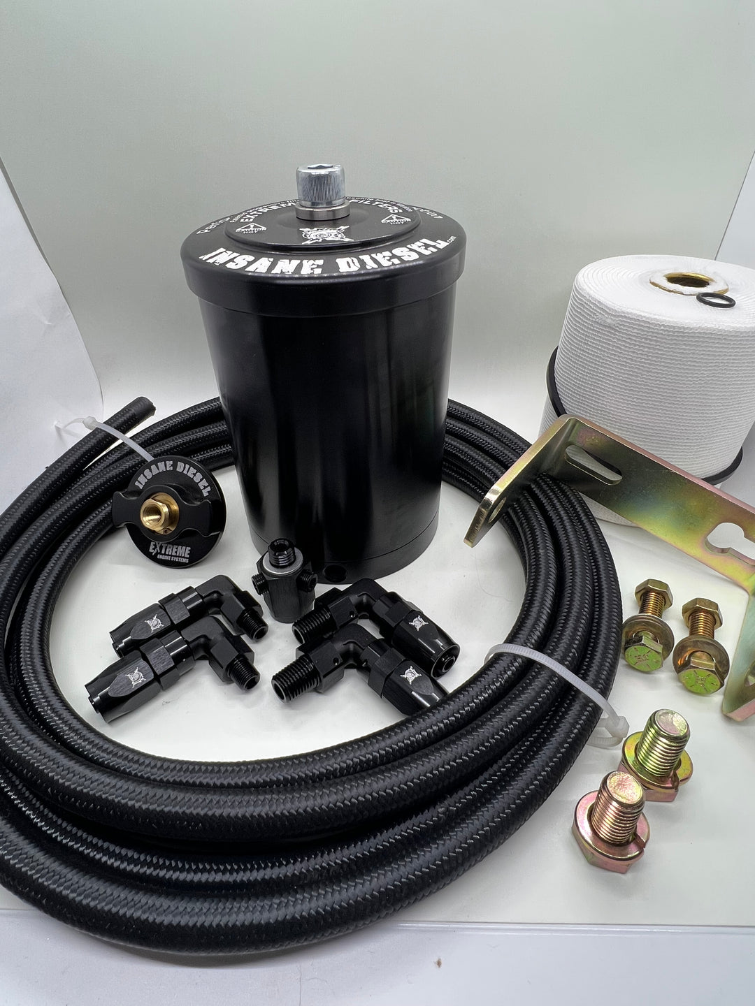 Ford 6.7L Power Stroke Bypass Oil Filter (2011-2019) Frame Mount Kit