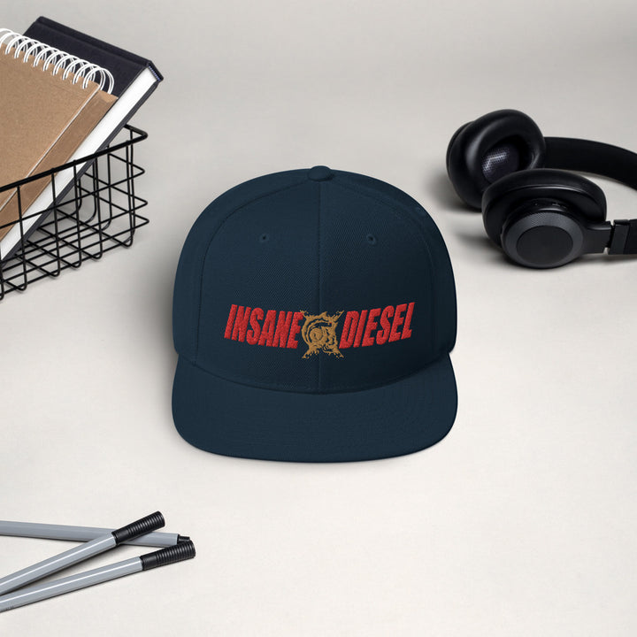 Insane Diesel Hat - Gold Skull