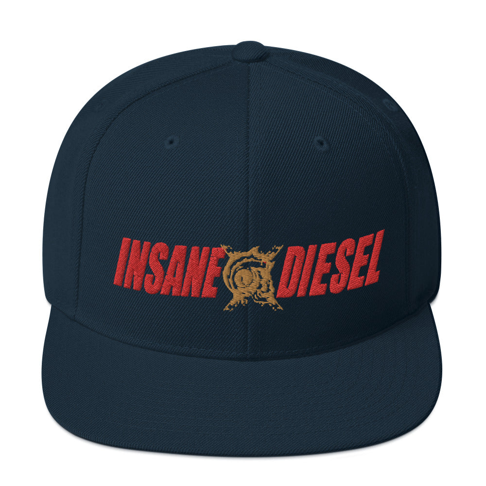 Insane Diesel Hat - Gold Skull