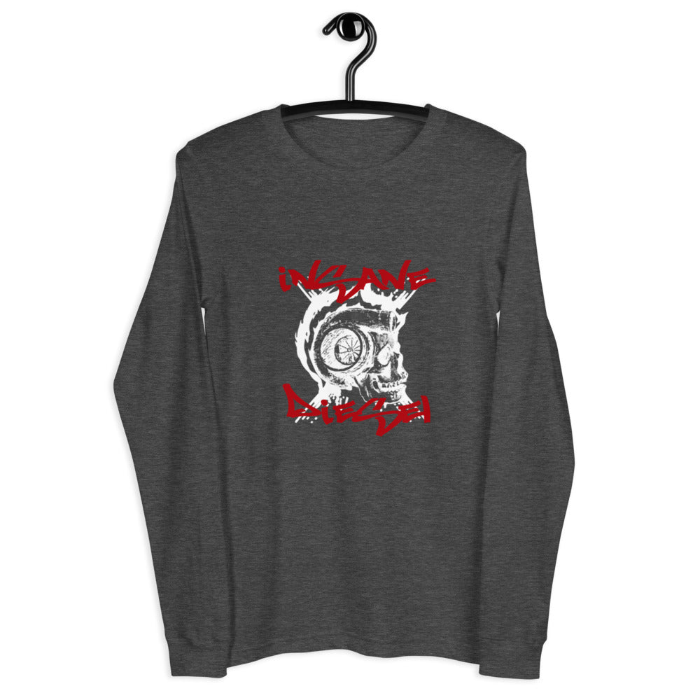 Insane Diesel Long Sleeve Shirt - Graffiti Skull