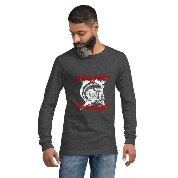 Insane Diesel Long Sleeve Shirt - Graffiti Skull
