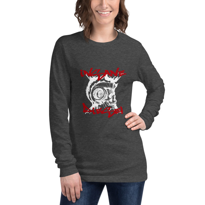 Insane Diesel Long Sleeve Shirt - Graffiti Skull