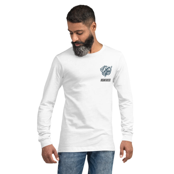 Insane Diesel Long Sleeve Shirt - Small Skull & Logo