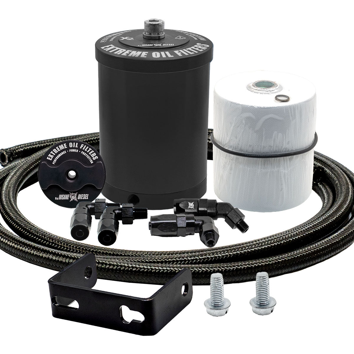 Dodge 6.7L Cummins Bypass Oil Filter Frame Mount Kit (2007 to 2024