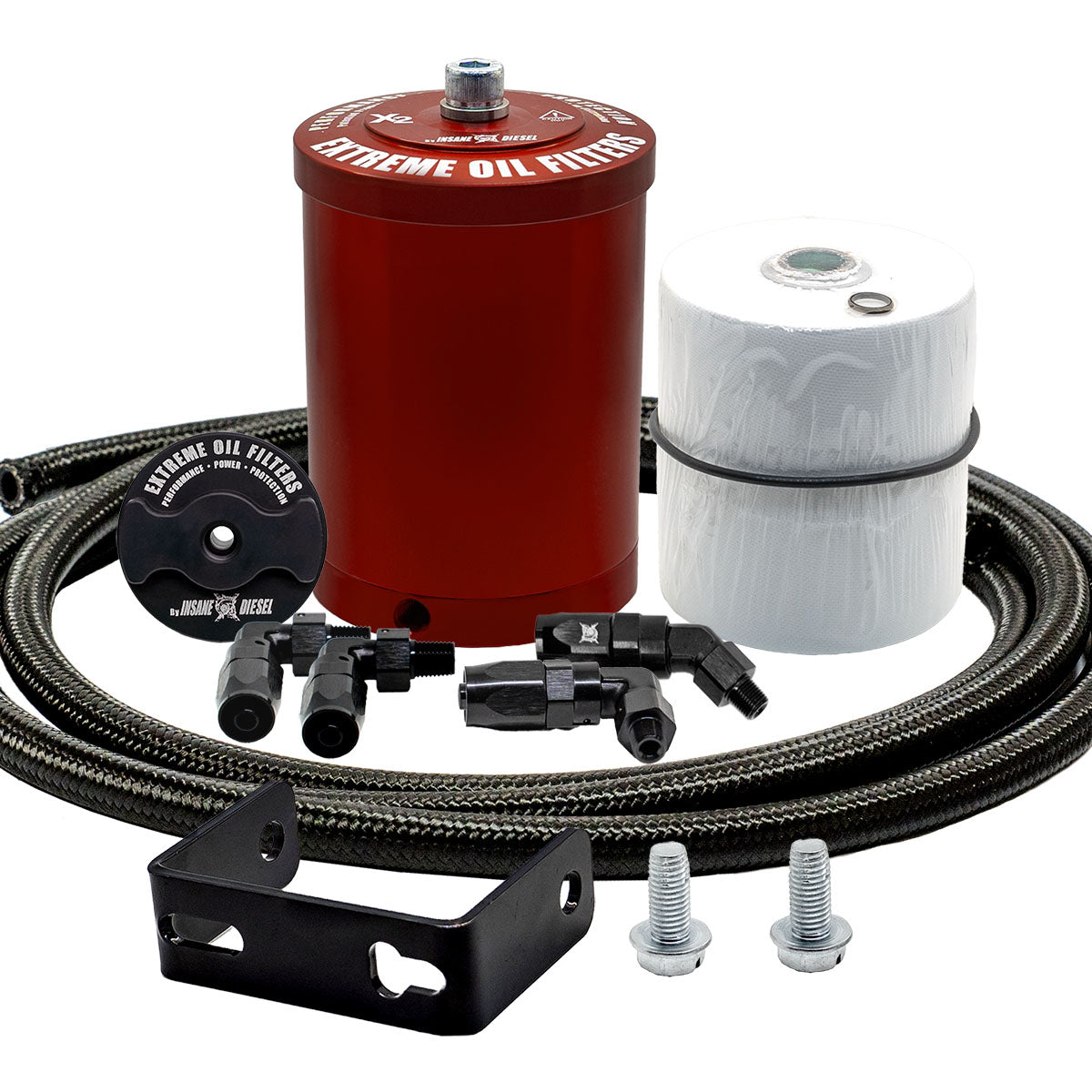 Dodge 6.7L Cummins Bypass Oil Filter Frame Mount Kit (2007 to 2024