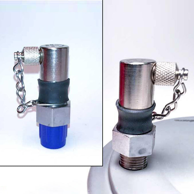 Quick-Draw Cap and Oil Sample Valve System