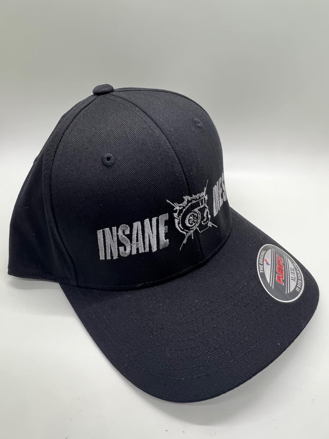 Insane Diesel Hat- Gray Skull Flex Fit