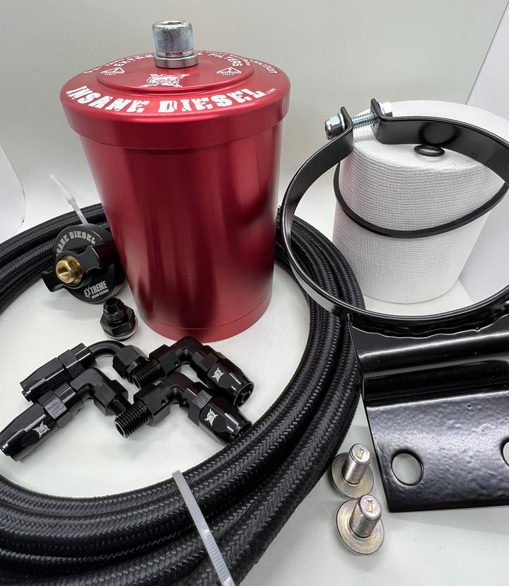 Duramax 6.6L Bypass Oil Filter Kit "Under the Hood" (2001-2019)