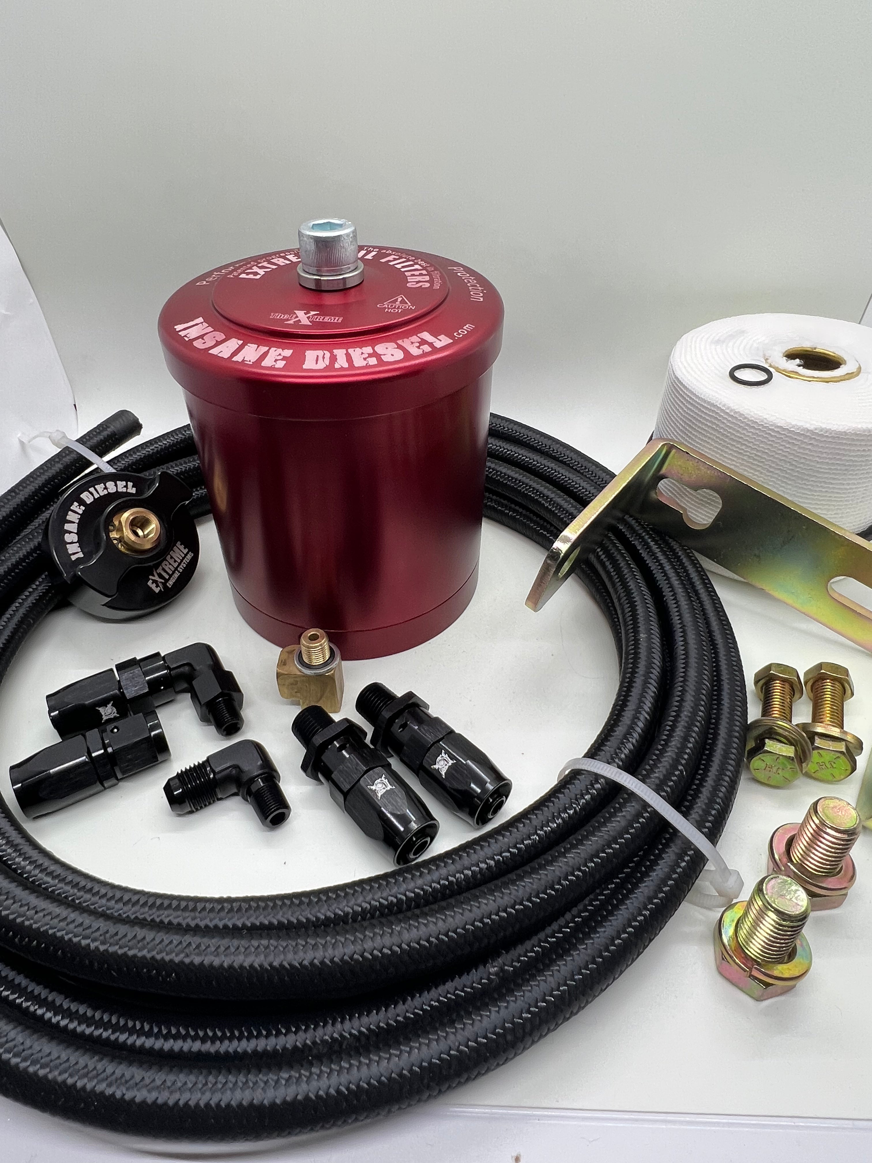 Tdi Engine Filter Volkswagen TDI 2.0/1.9L Bypass Oil Filtration Kit – Insane Diesel