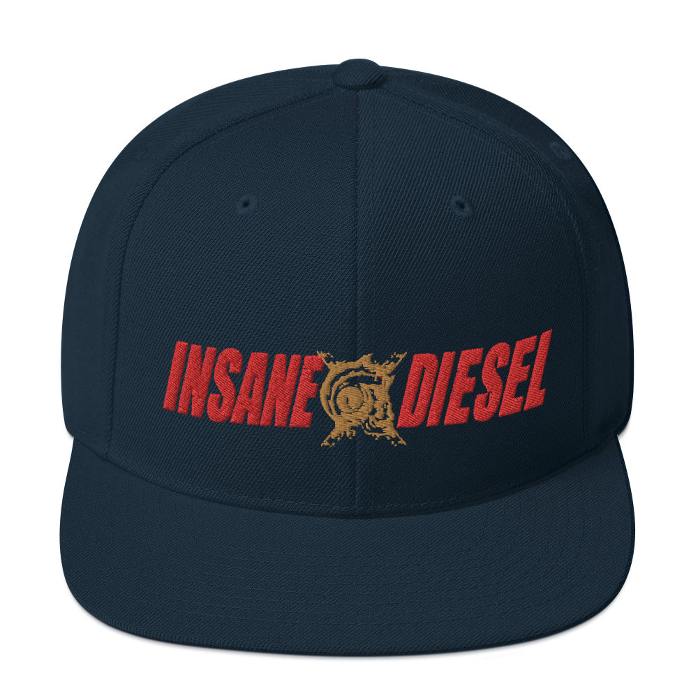 Insane Diesel Hat - Gold Skull